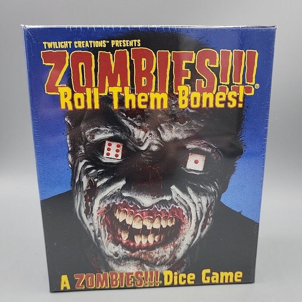 Twilight Creations ZOMBIES!!! ROLL THEM BONES Dice Game Sealed New